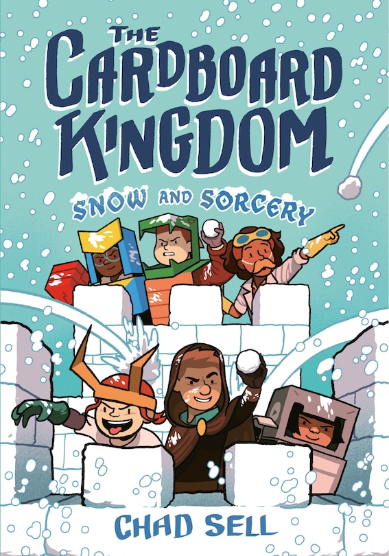 Front cover_The Cardboard Kingdom #3: Snow and Sorcery