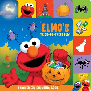 Front cover_Elmo's Trick-or-treat Fun!: A Halloween Counting Book (sesame Street)
