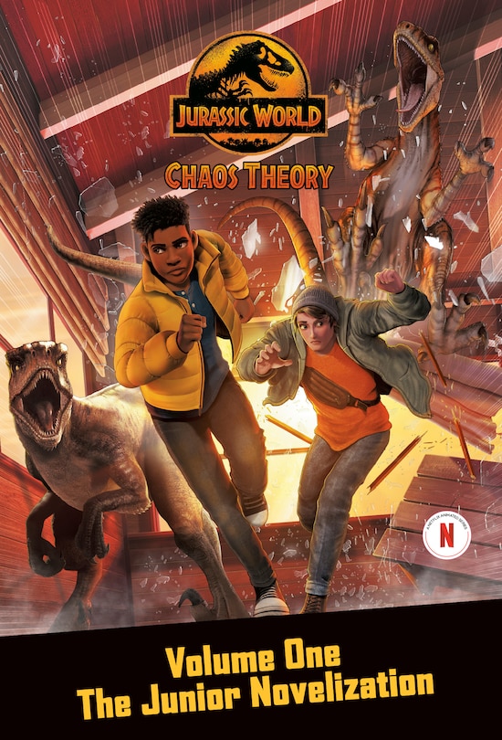 Front cover_Chaos Theory, Volume One: The Junior Novelization (Jurassic World)