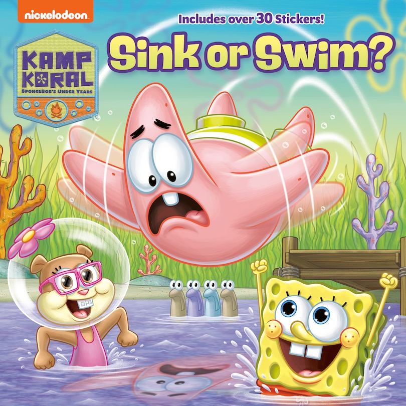 Front cover_Sink Or Swim? (kamp Koral: Spongebob's Under Years)