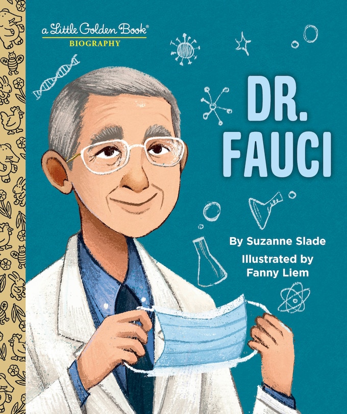 Front cover_Dr. Fauci: A Little Golden Book Biography