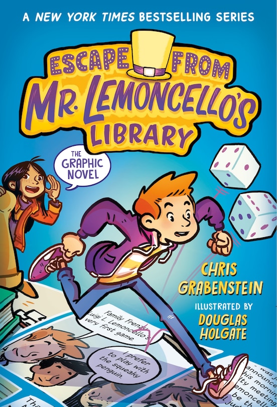 Front cover_Escape from Mr. Lemoncello's Library: The Graphic Novel