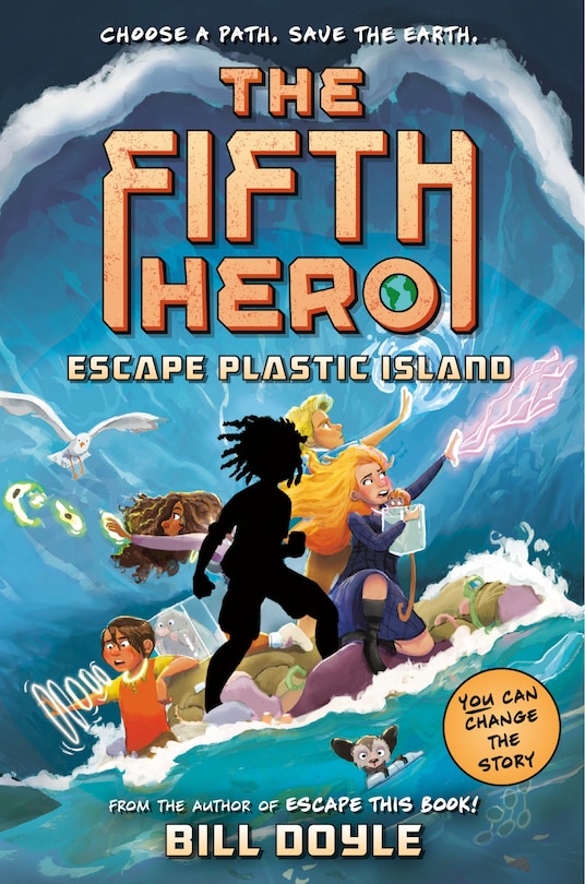 Front cover_The Fifth Hero #2: Escape Plastic Island