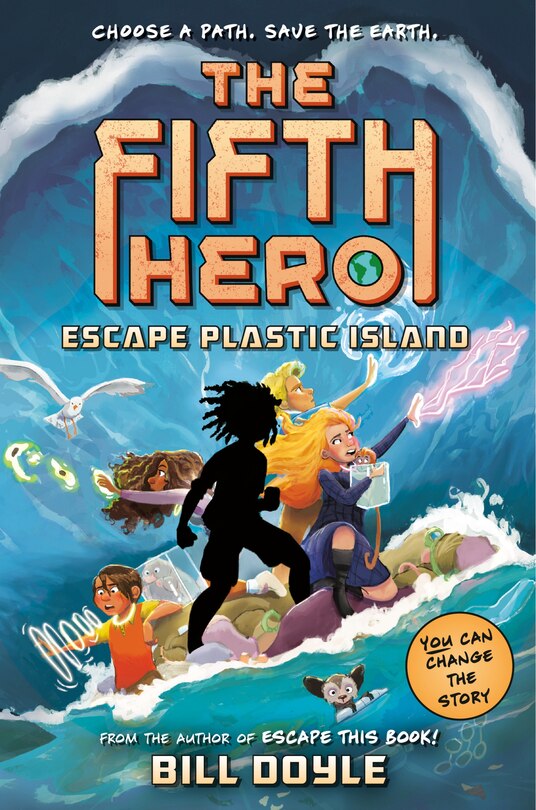Front cover_The Fifth Hero #2: Escape Plastic Island