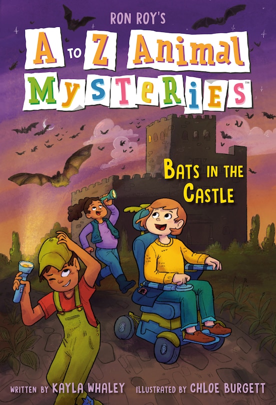 Front cover_A to Z Animal Mysteries #2: Bats in the Castle