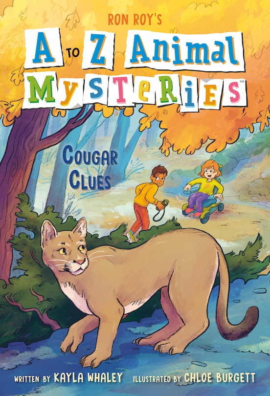 Front cover_A to Z Animal Mysteries #3: Cougar Clues