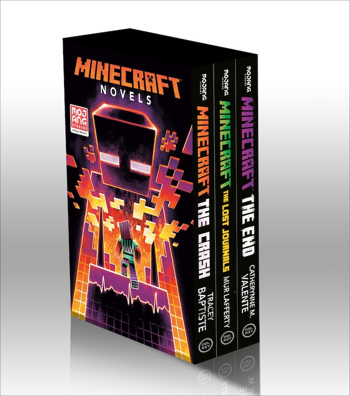 Front cover_Minecraft Novels 3-book Boxed