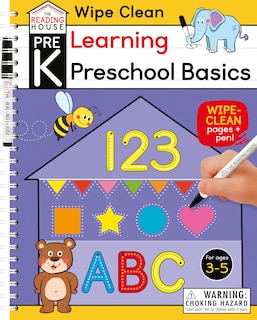 Couverture_Learning Preschool Basics (pre-k Wipe Clean Workbook)