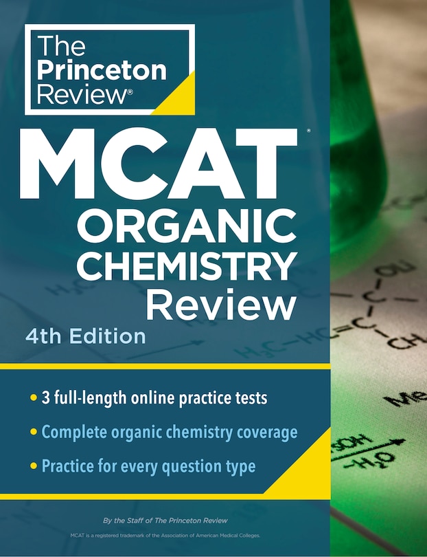 Couverture_Princeton Review Mcat Organic Chemistry Review, 4th Edition