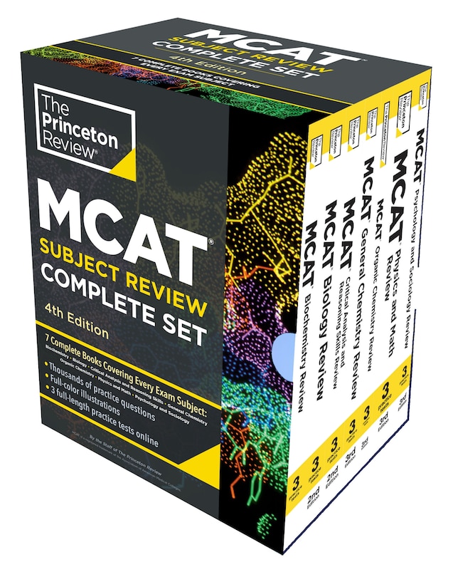 Couverture_Princeton Review Mcat Subject Review Complete Box Set, 4th Edition