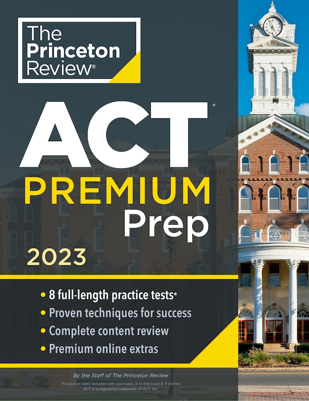 Couverture_Princeton Review Act Premium Prep, 2023