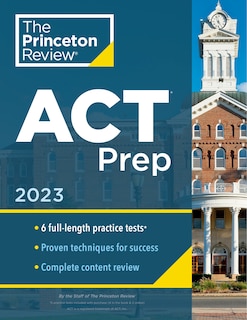 Front cover_Princeton Review Act Prep, 2023
