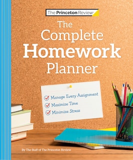 Front cover_The Princeton Review Complete Homework Planner