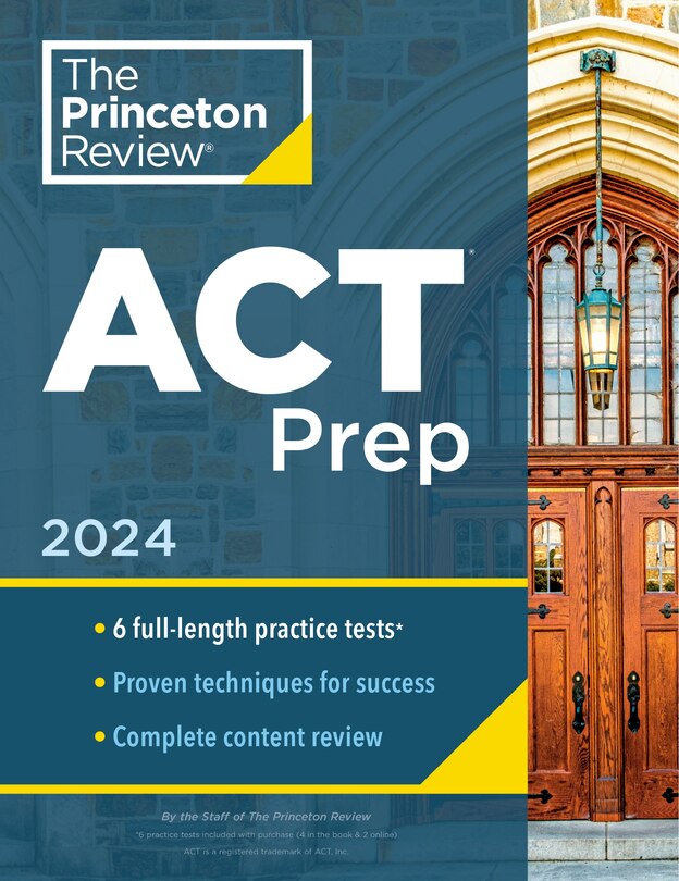Couverture_Princeton Review ACT Prep, 2024