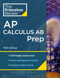 Front cover_Princeton Review AP Calculus AB Prep, 10th Edition