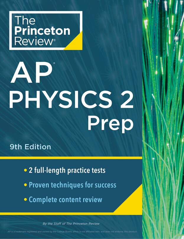 Front cover_Princeton Review AP Physics 2 Prep, 9th Edition