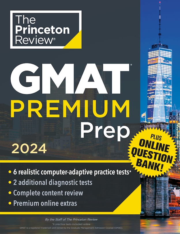 Front cover_Princeton Review GMAT Premium Prep, 2024