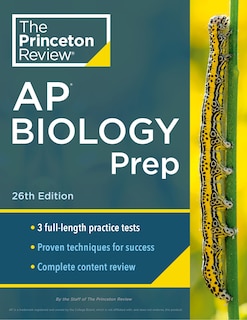Front cover_Princeton Review AP Biology Prep, 26th Edition