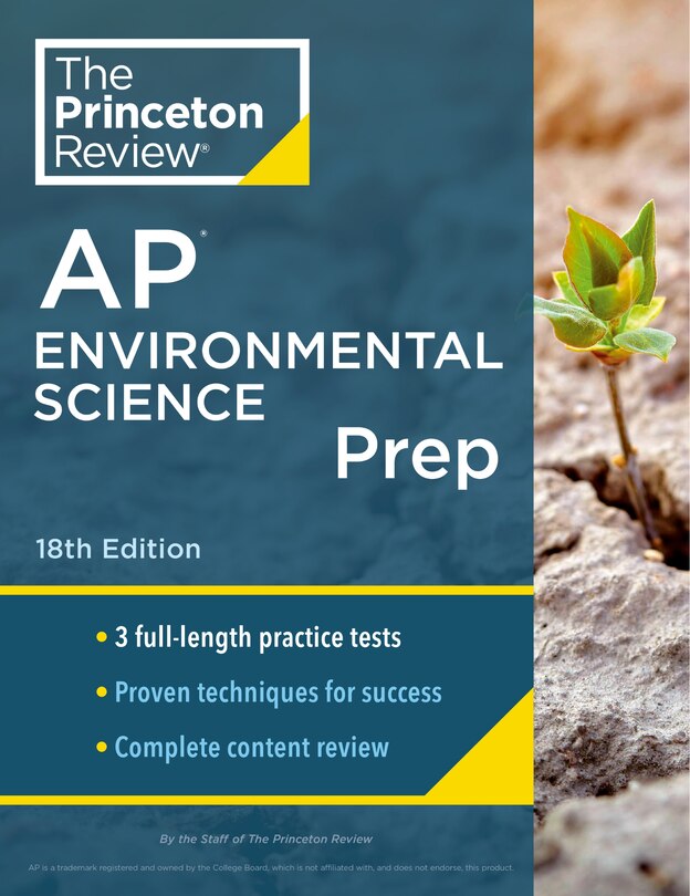 Front cover_Princeton Review AP Environmental Science Prep, 18th Edition