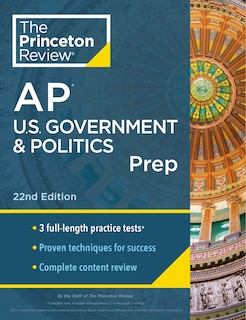 Front cover_Princeton Review AP U.S. Government & Politics Prep, 22nd Edition