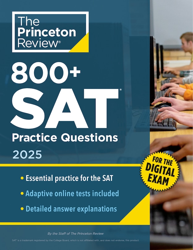 Front cover_800+ SAT Practice Questions, 2025