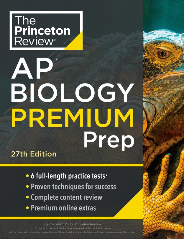 Couverture_Princeton Review AP Biology Premium Prep, 27th Edition