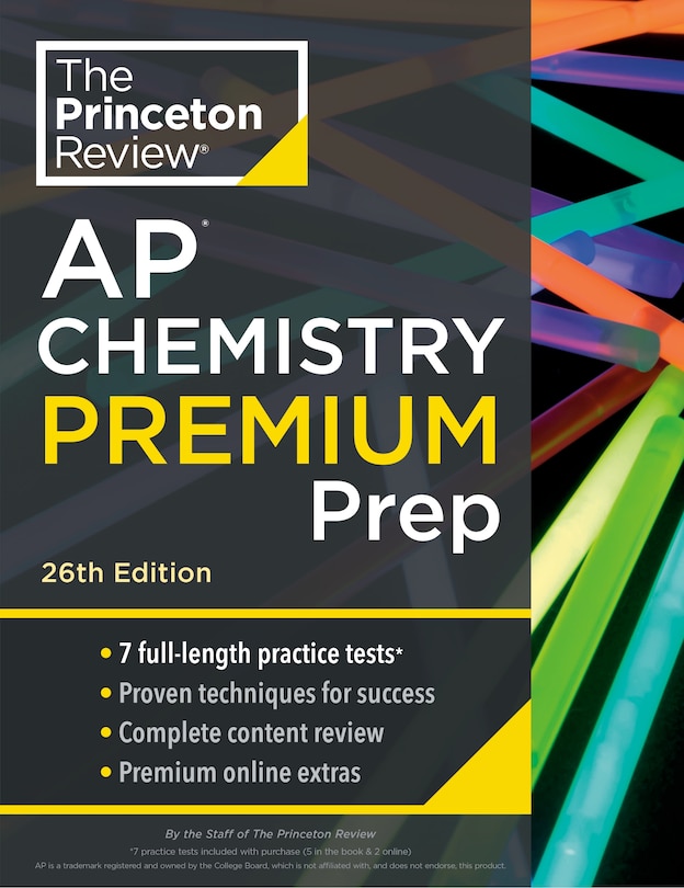 Front cover_Princeton Review AP Chemistry Premium Prep, 26th Edition