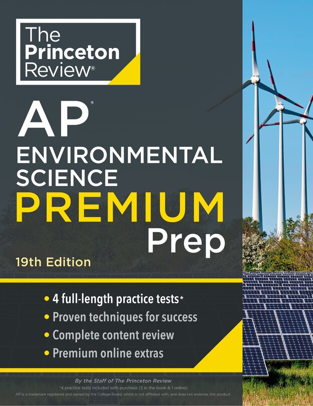 Front cover_Princeton Review AP Environmental Science Premium Prep, 19th Edition