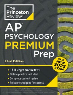 Front cover_Princeton Review AP Psychology Premium Prep, 22nd Edition