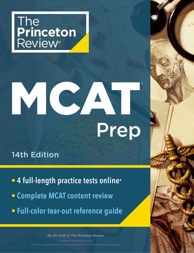 Front cover_Princeton Review MCAT Prep, 14th Edition