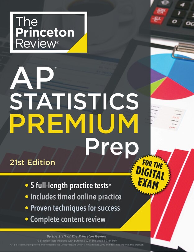 Couverture_Princeton Review AP Statistics Premium Prep, 21st Edition