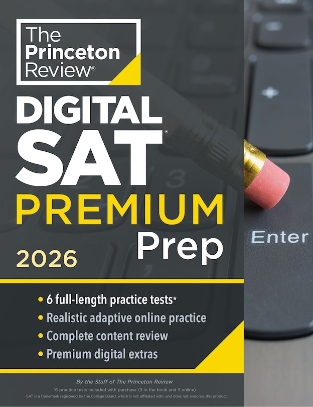 Front cover_Princeton Review Digital SAT Premium Prep, 2026