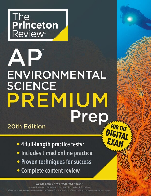 Couverture_Princeton Review AP Environmental Science Premium Prep, 20th Edition