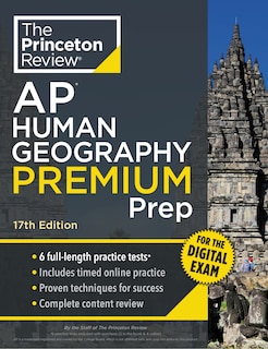 Front cover_Princeton Review AP Human Geography Premium Prep, 17th Edition