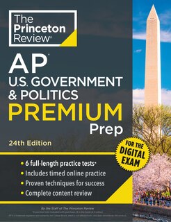 Front cover_Princeton Review AP U.S. Government & Politics Premium Prep, 24th Edition