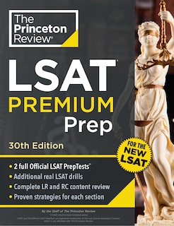 Front cover_Princeton Review LSAT Premium Prep, 30th Edition