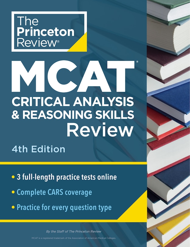 Couverture_Princeton Review MCAT Critical Analysis and Reasoning Skills Review, 4th Edition