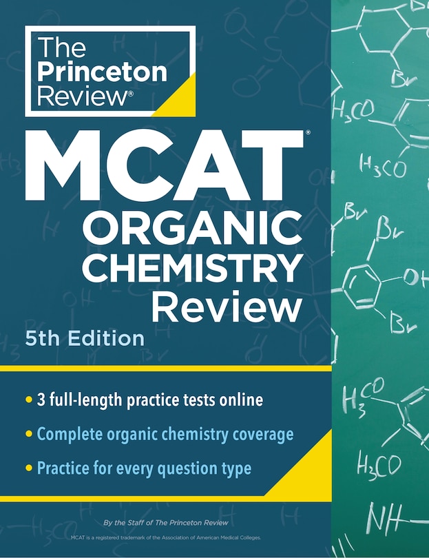 Couverture_Princeton Review MCAT Organic Chemistry Review, 5th Edition