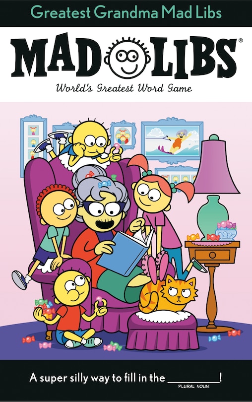 Front cover_Greatest Grandma Mad Libs