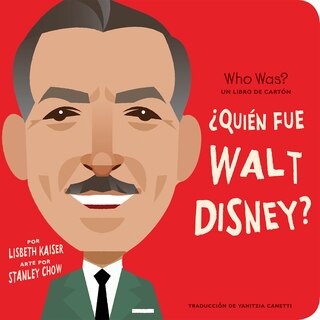 Front cover_¿quién Fue Walt Disney?: ¿quién Fue? Un Libro De Cartón