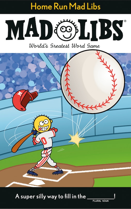 Front cover_Home Run Mad Libs
