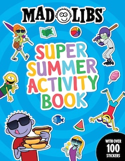 Front cover_Mad Libs Super Summer Activity Book