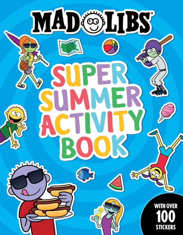 Front cover_Mad Libs Super Summer Activity Book