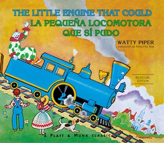 Front cover_La pequeña locomotora que sí pudo English-Spanish Edition)