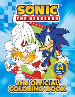 Couverture_Sonic The Hedgehog: The Official Coloring Book