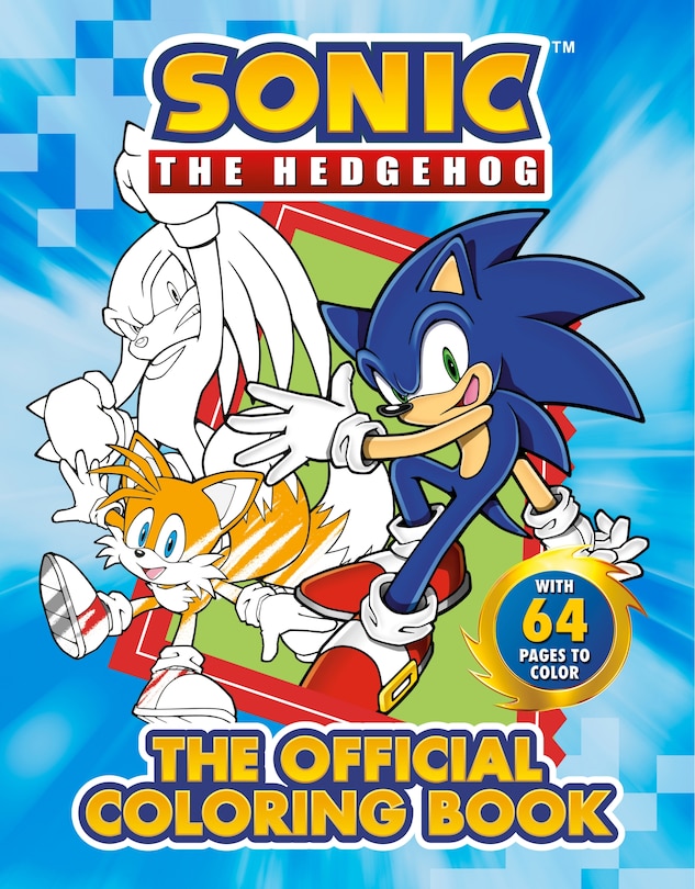 Couverture_Sonic The Hedgehog: The Official Coloring Book