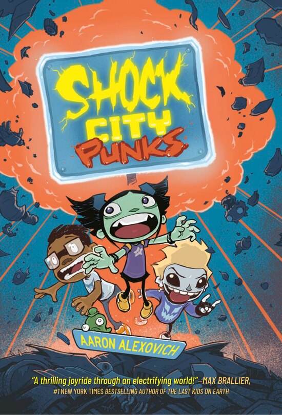 Front cover_Shock City Punks: A Graphic Novel