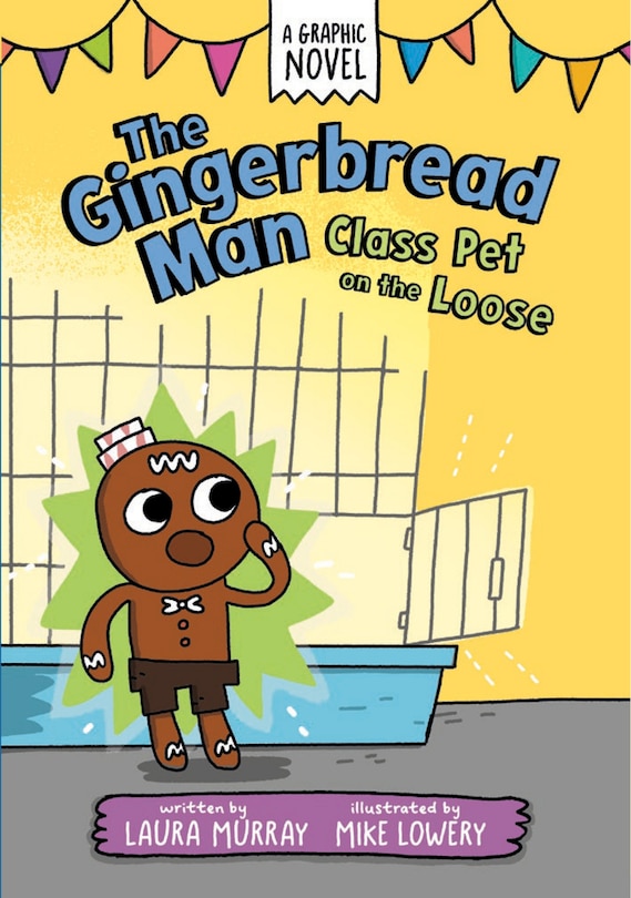 Couverture_The Gingerbread Man: Class Pet on the Loose: A Graphic Novel