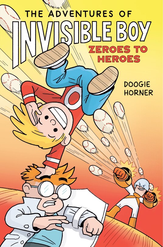 Front cover_The Adventures of Invisible Boy: Zeroes to Heroes: A Graphic Novel