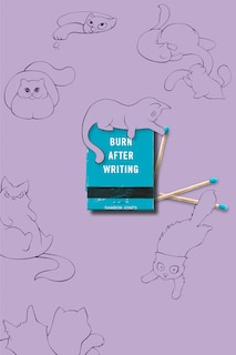 Front cover_Burn After Writing (purple With Cats)